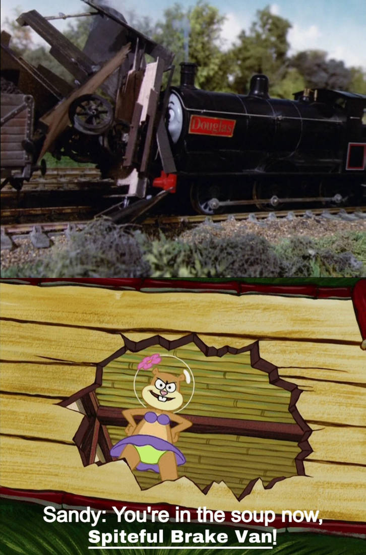 Spiteful Brake Van's Soup of Fate by GeoNonnyJenny on DeviantArt