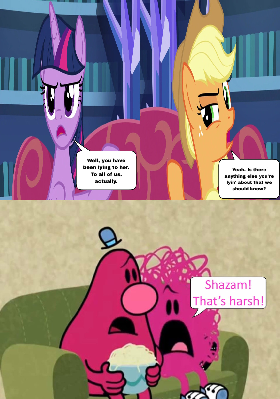 Mr Messy Finds Twilight Applejack Scold RD Harsh By GeoNonnyJenny On mr-messy-finds-twilight-applejack-scold-rd-harsh-by-geononnyjenny-on