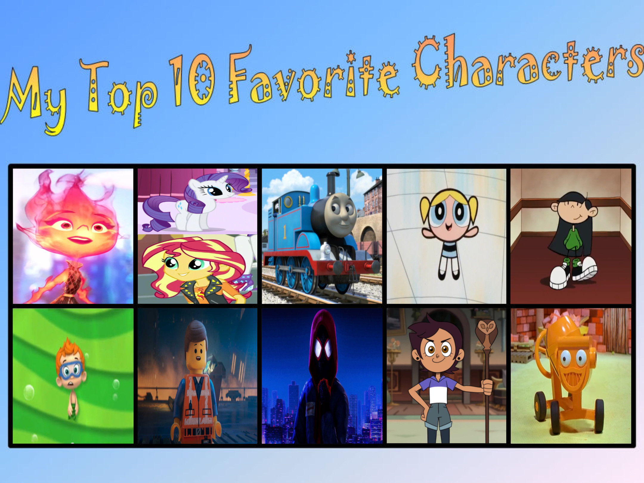 Top 10 Favourite Cartoon Network Shows by GeoNonnyJenny on DeviantArt