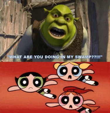 Shrek meme by fernandadelfiol on DeviantArt