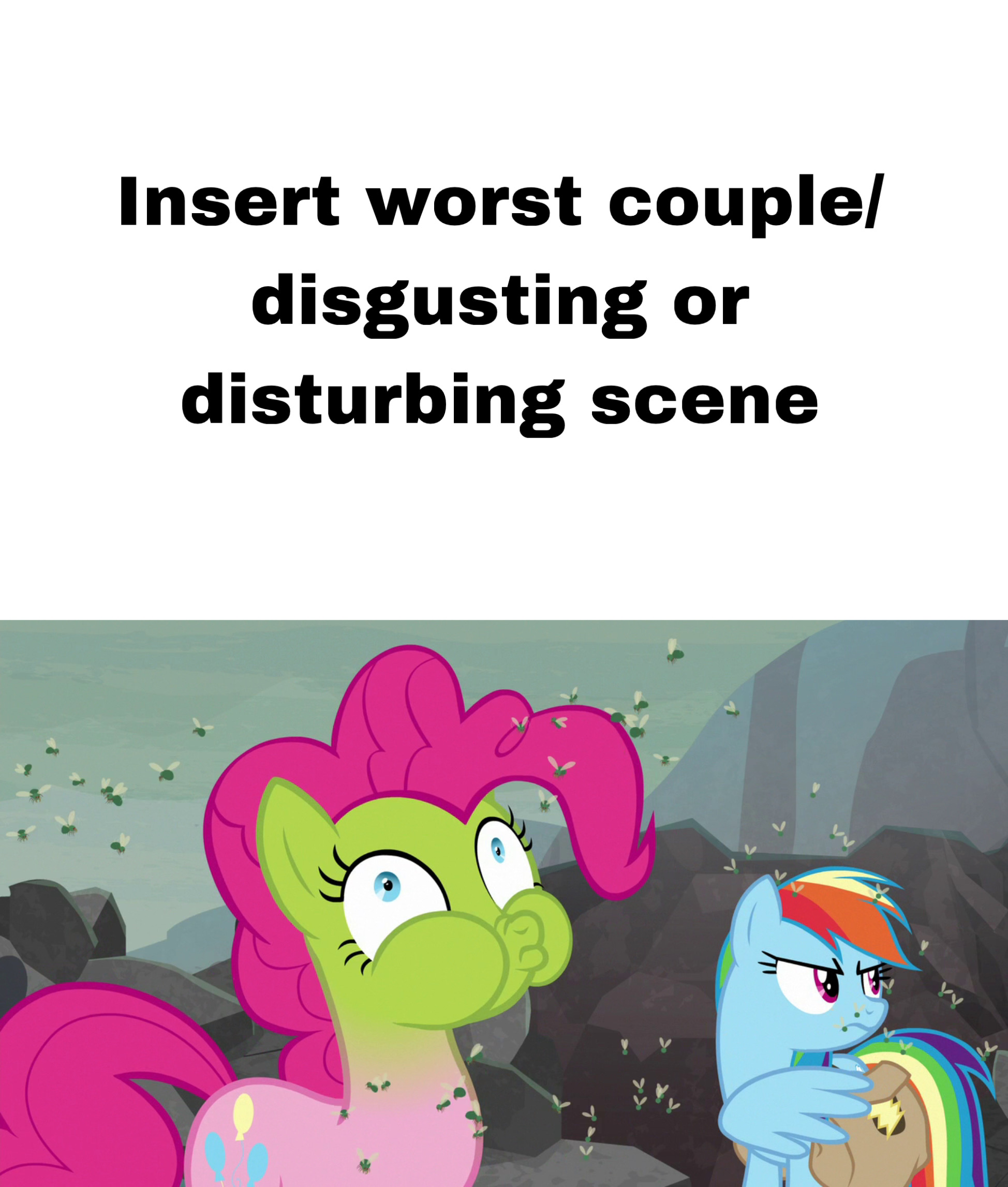 Pinkie Pie Repulsed By What by GeoNonnyJenny on DeviantArt