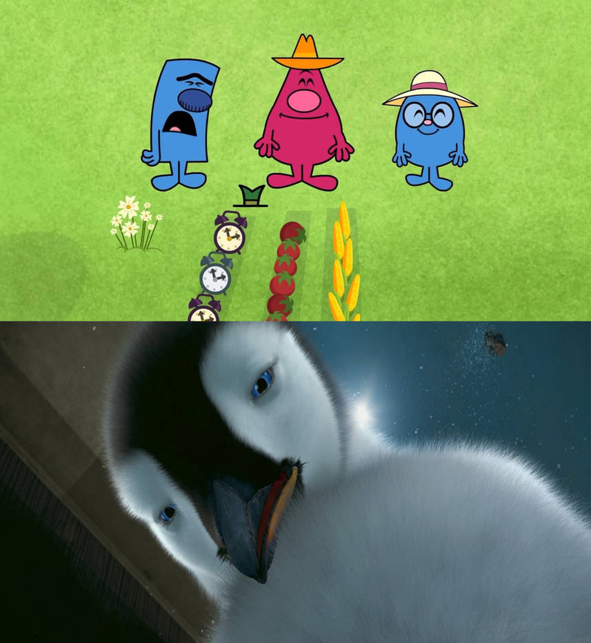 Mr. Grumpy Cries About Mumble Being Trapped at Zoo by GeoNonnyJenny on ...