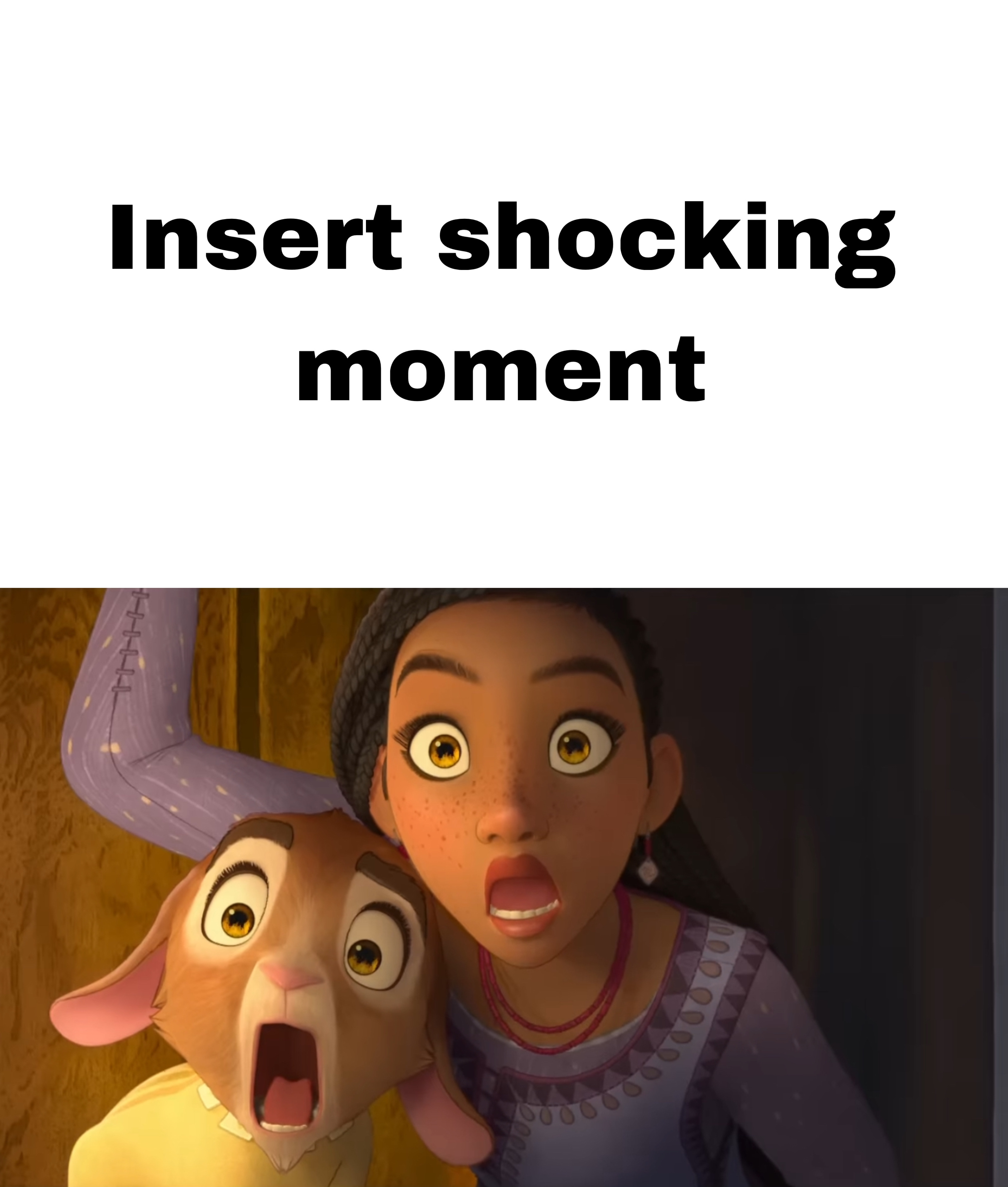 Asha and Valentino Shocked by What by GeoNonnyJenny on DeviantArt