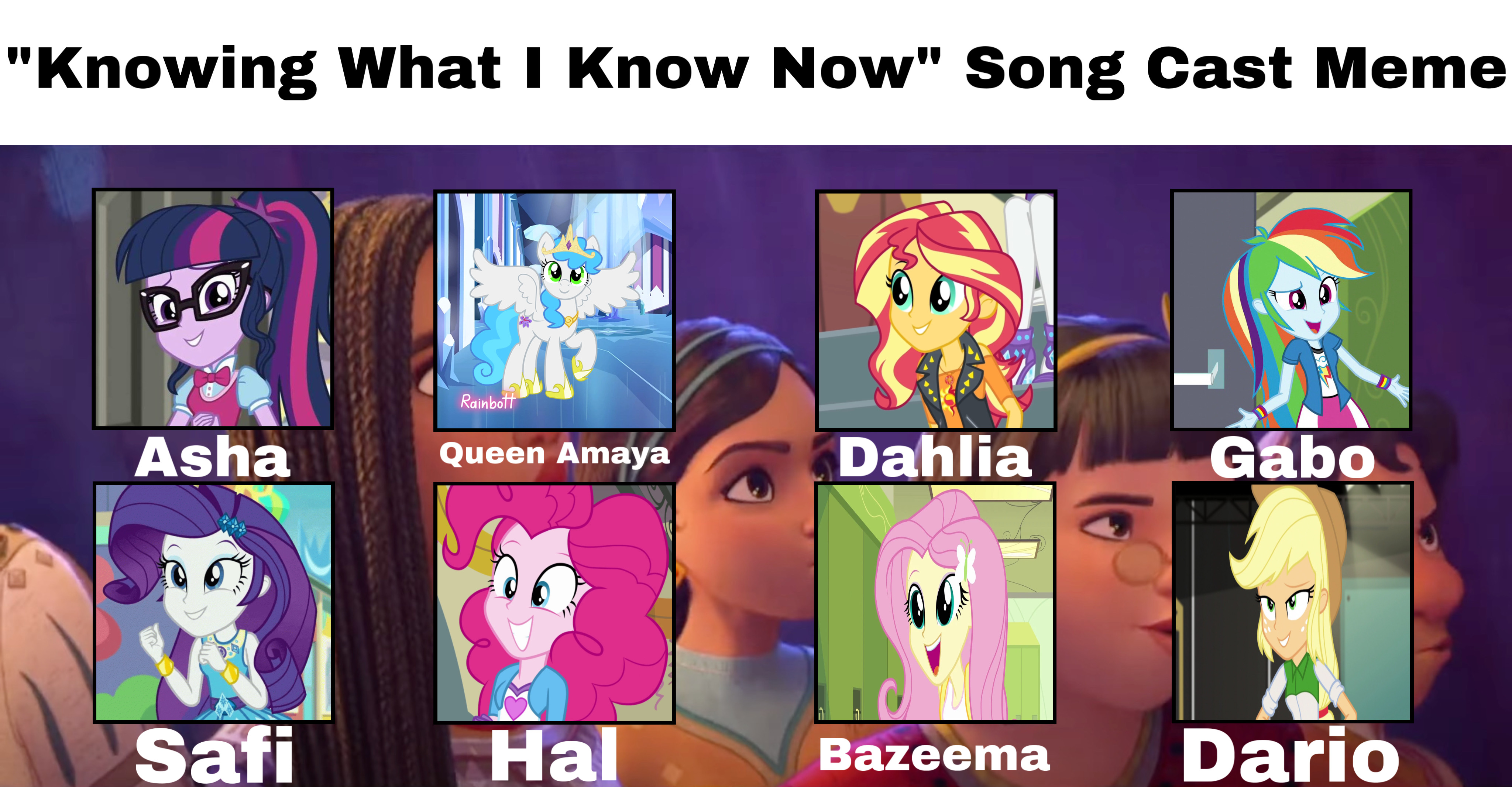 Knowing What I Know Now Song Cast Meme by GeoNonnyJenny on DeviantArt