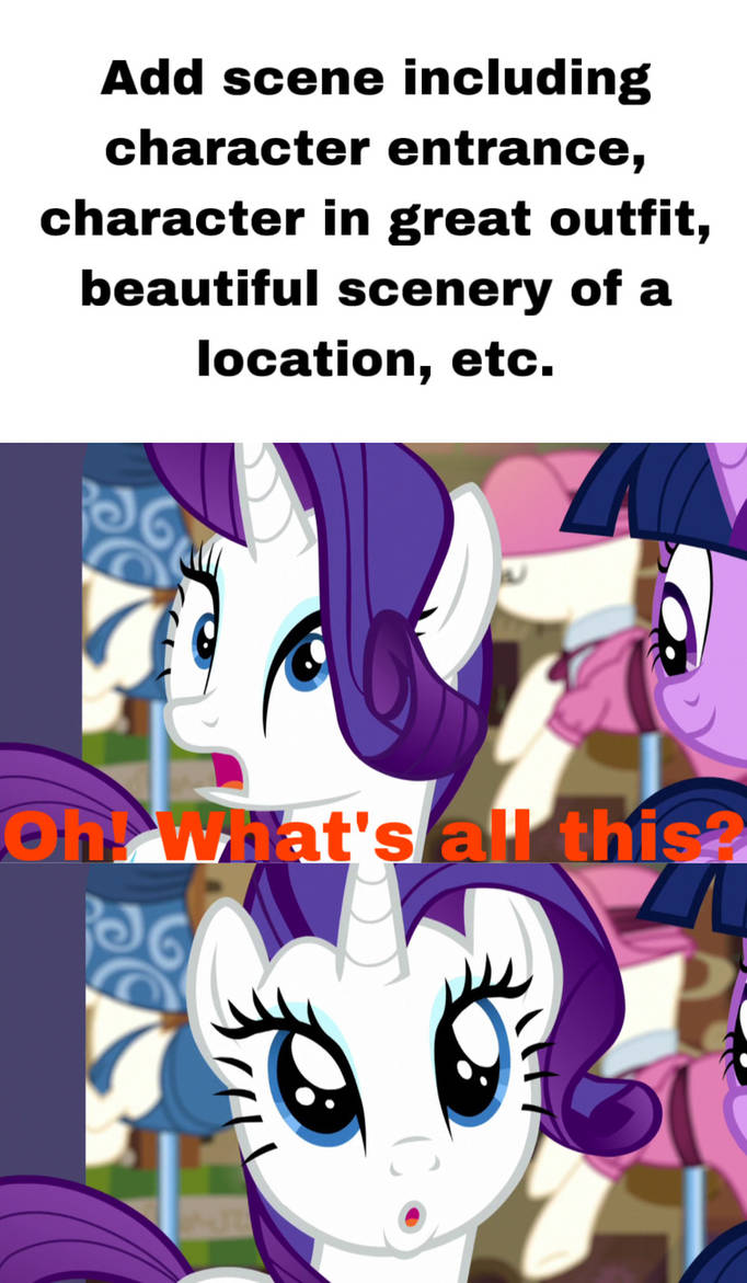 What or Who Amazed Rarity by GeoNonnyJenny on DeviantArt