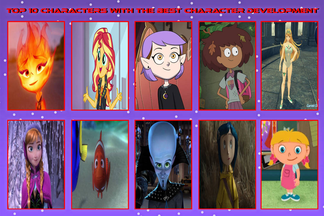 Top 10 Best Character Developments by GeoNonnyJenny on DeviantArt