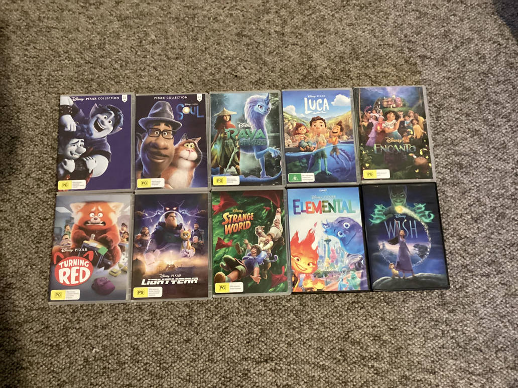 My Disney 2020s Animated Movie DVD Collection by GeoNonnyJenny on ...