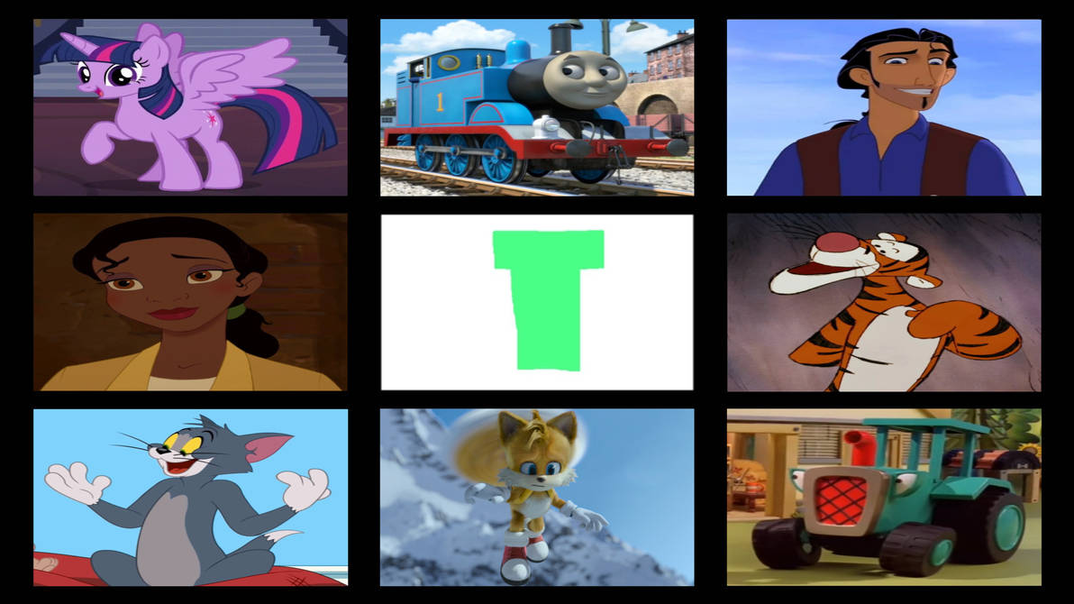 T Characters Favourite Letter T Characters by GeoNonnyJenny on DeviantArt