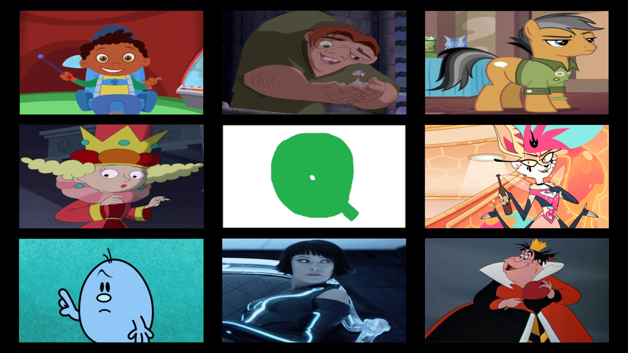 Favourite Letter Q Characters by GeoNonnyJenny on DeviantArt