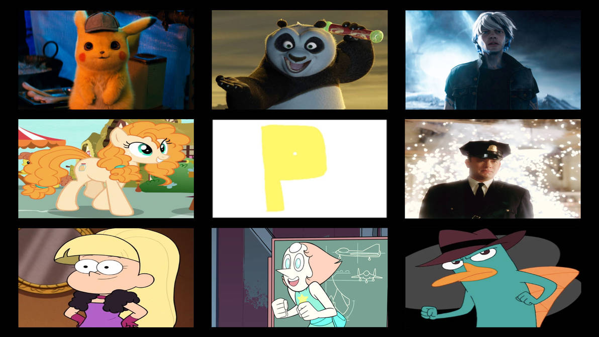 Favourite Letter P Characters (2) by GeoNonnyJenny on DeviantArt