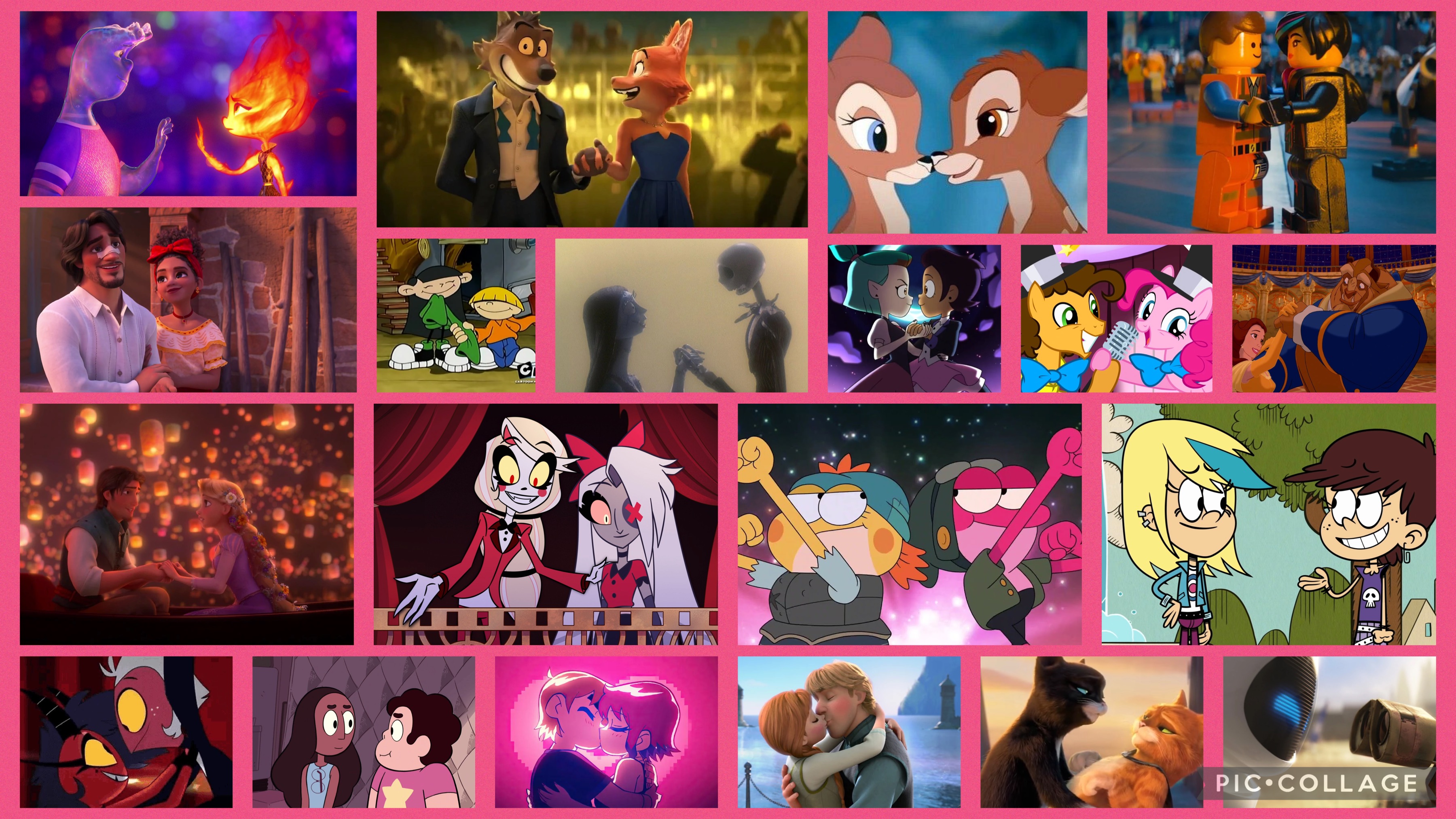 And Collage Deviantart Canon Couples Collage #1 by GeoNonnyJenny on DeviantArt