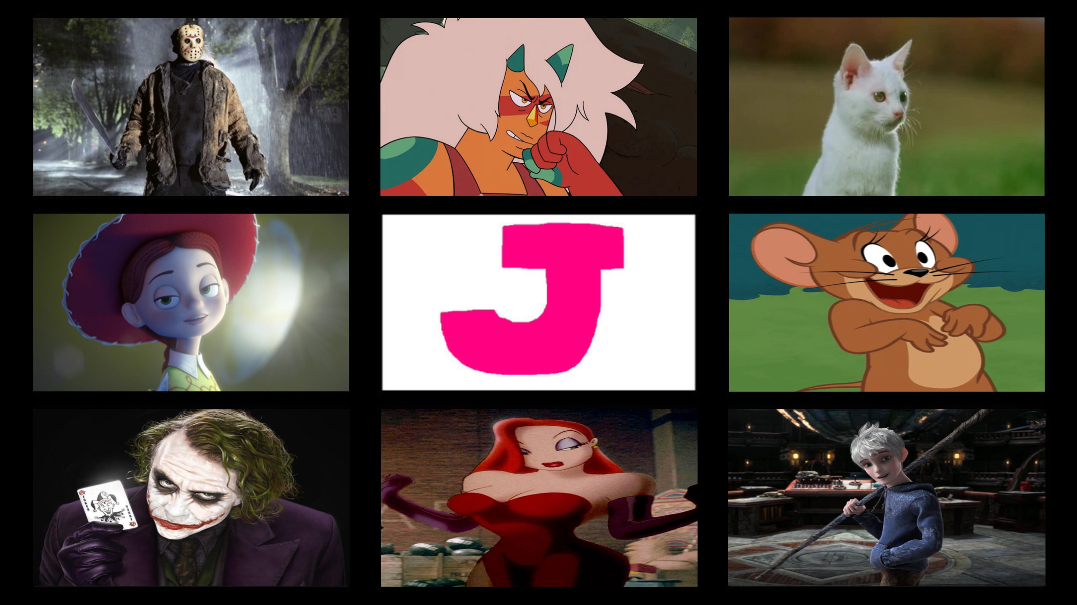 Letter R J Characters Favourite Letter J Characters (3) by GeoNonnyJenny on DeviantArt