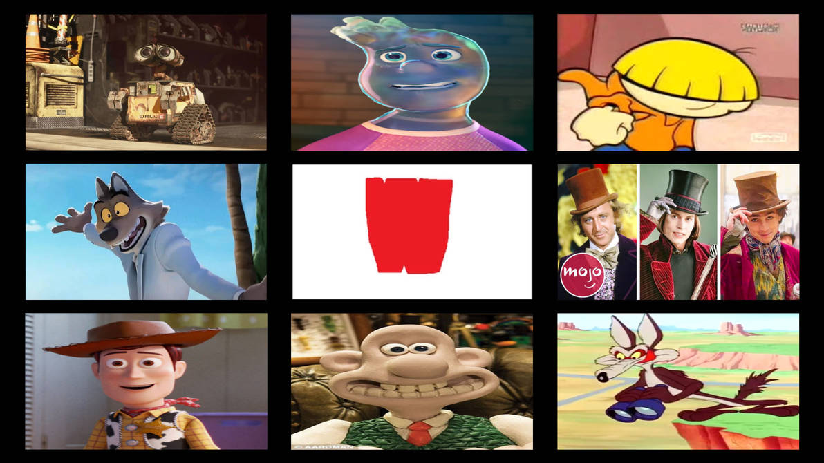 Favourite Letter W Male Characters by GeoNonnyJenny on DeviantArt