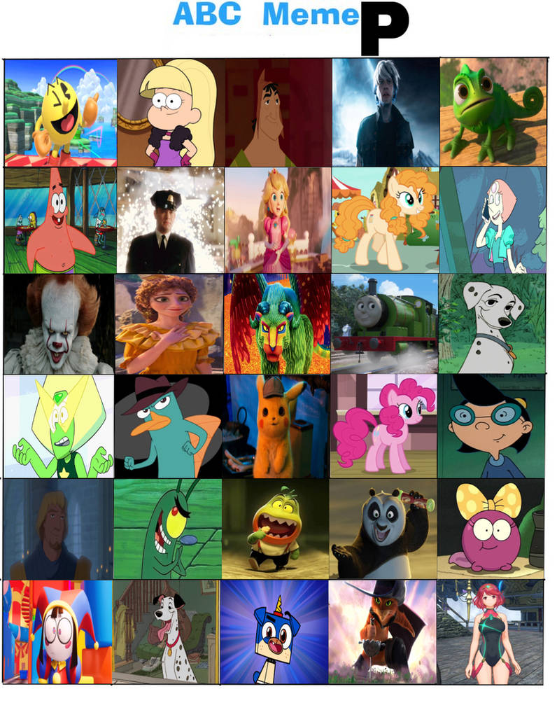Abc Def Meme ABC Meme: P by GeoNonnyJenny on DeviantArt