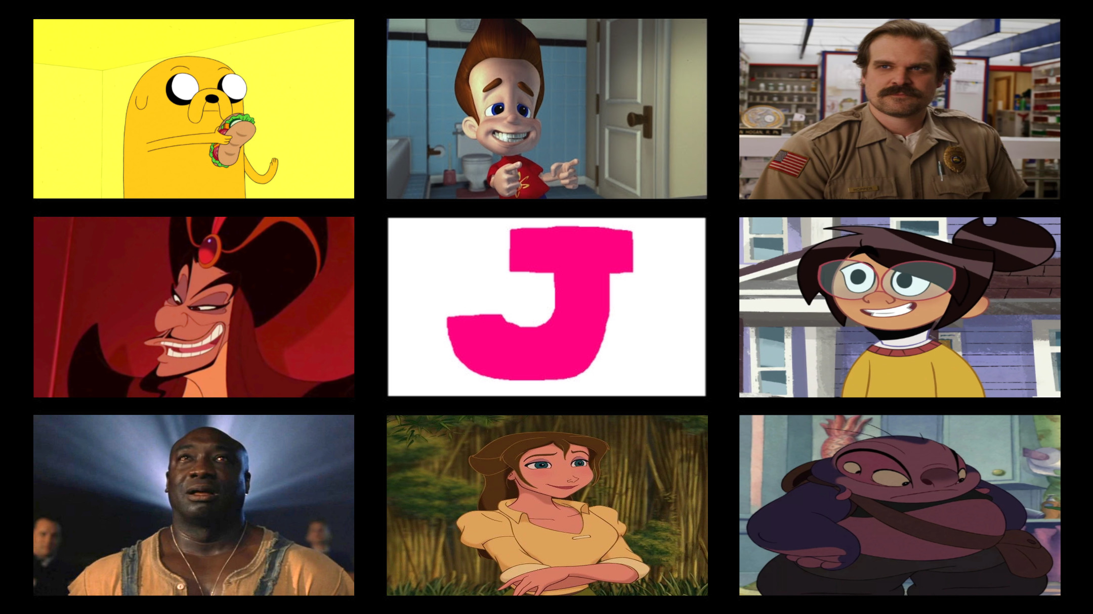 Letter R J Characters Favourite Letter J Characters (4) by GeoNonnyJenny on DeviantArt
