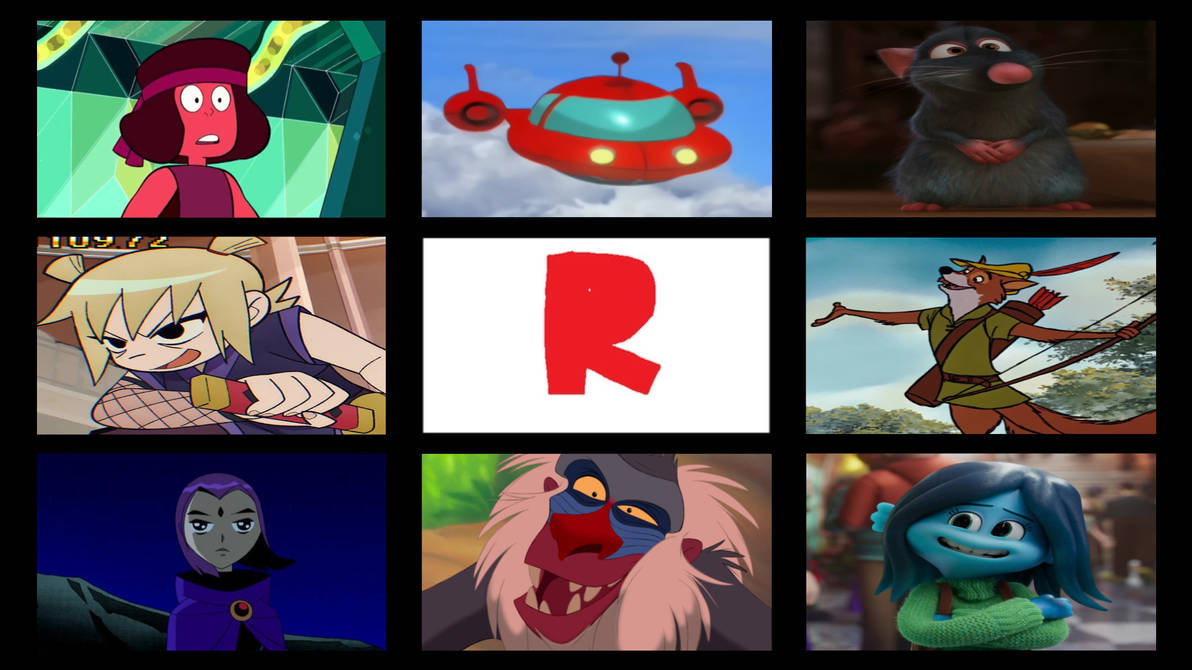 Favorite Letter R Favourite Letter R Characters (3) by GeoNonnyJenny on DeviantArt