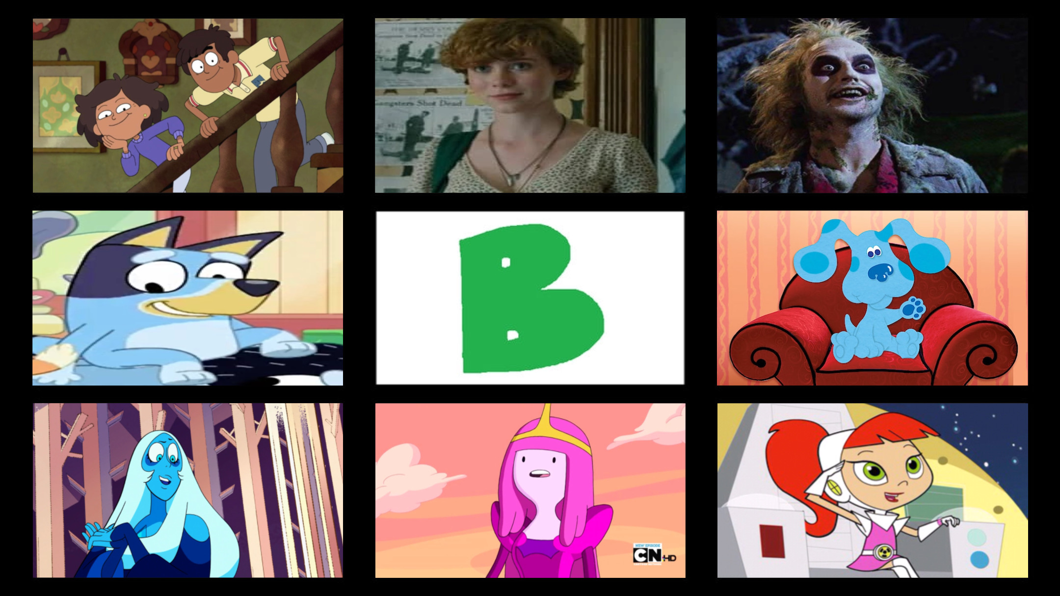 B Deviantart Favourite Letter B Characters (4) by GeoNonnyJenny on DeviantArt