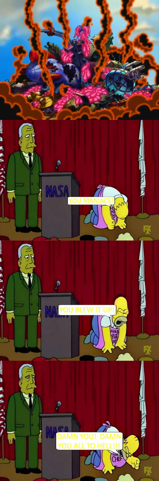 Homer Explode Background Homer Reacts to KND Moonbase Being Blown Up by DHBMUniverseFan06 on ...
