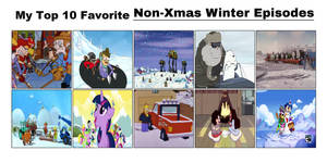 Top 10 Favourite Non-Xmas Winter Episodes