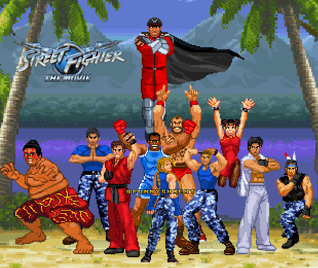 Street Fighter The Movie The Game The Sprites by Punnysher on DeviantArt