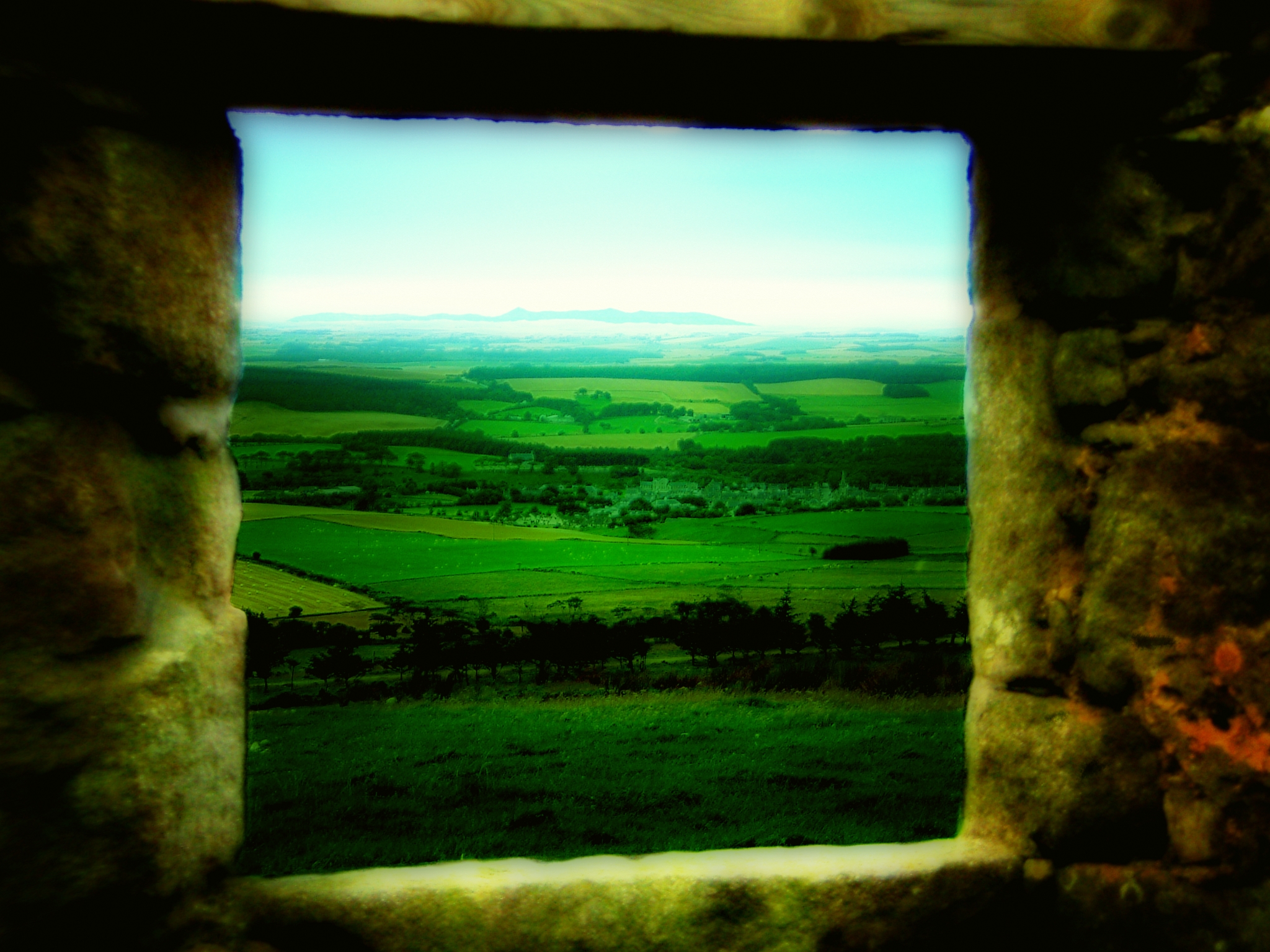 Bennachie from Mormond Hill