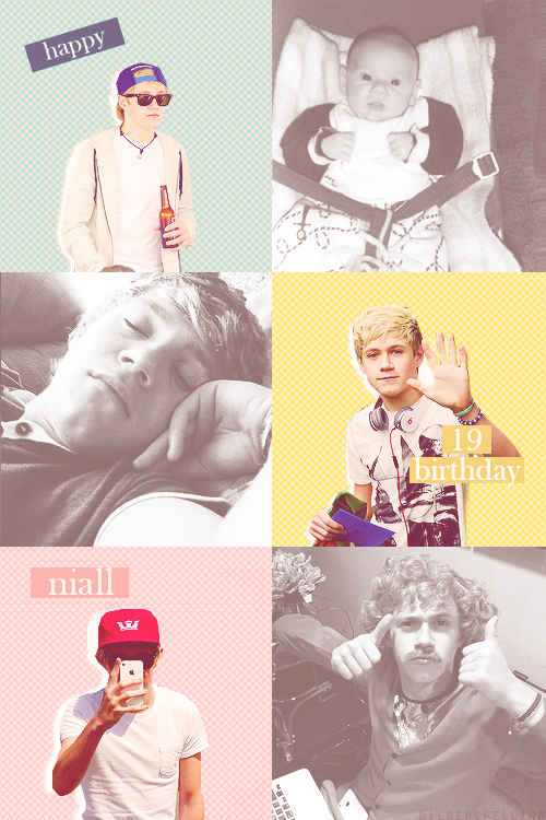 Happy 19th Birthday Niall James Horan.