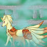 Ninetails and Vulpix