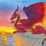 Dragon of sunset