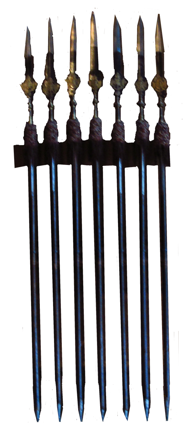 Spear Rack by Guillem-Jehanne on DeviantArt