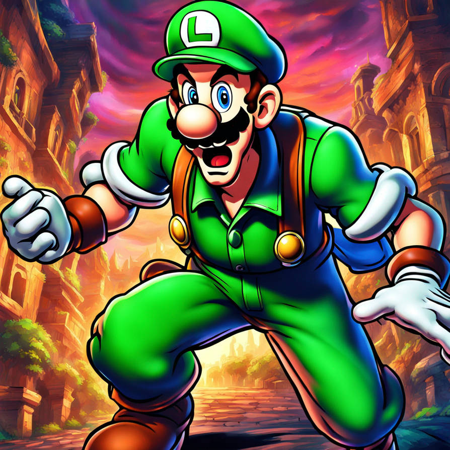 Magic Luigi LUIGI by wegamay271944 on DeviantArt