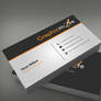 Clean Corporate Business Card Design Free PSD File