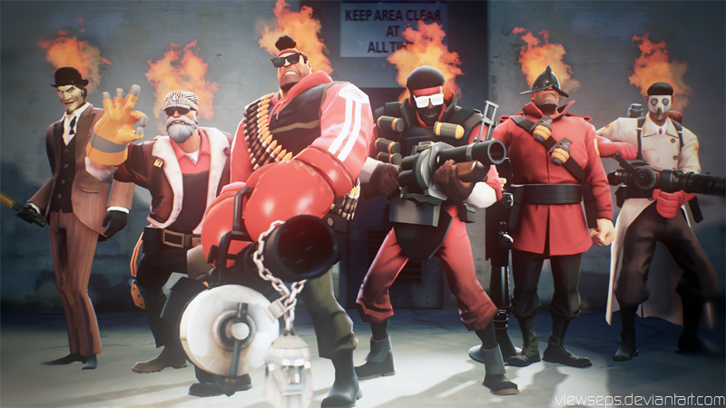 Team Fortress 2 (TF2) - All class by ViewSEPS on DeviantArt