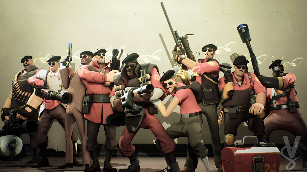 Team Fortress 2 (TF2) - All class by ViewSEPS on DeviantArt