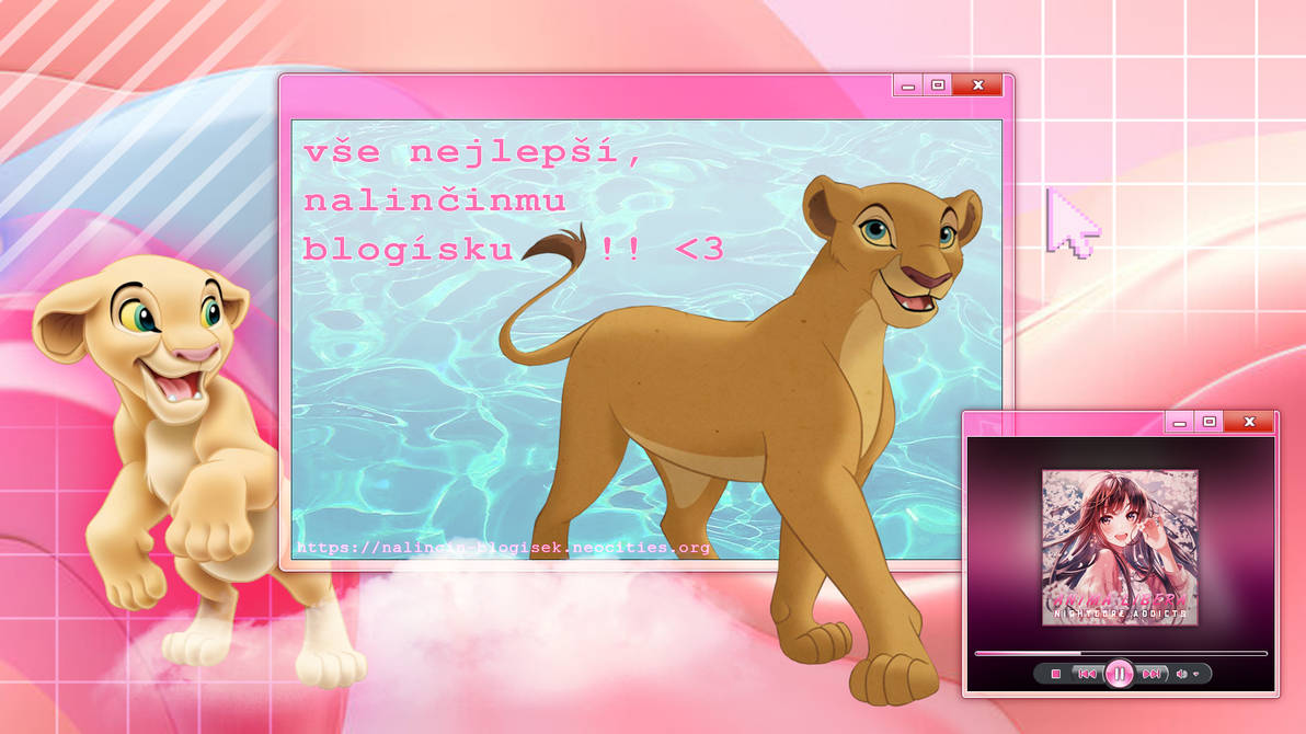 picture of a small fox with glitter effects