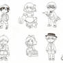 Chibi EarthBound Characters