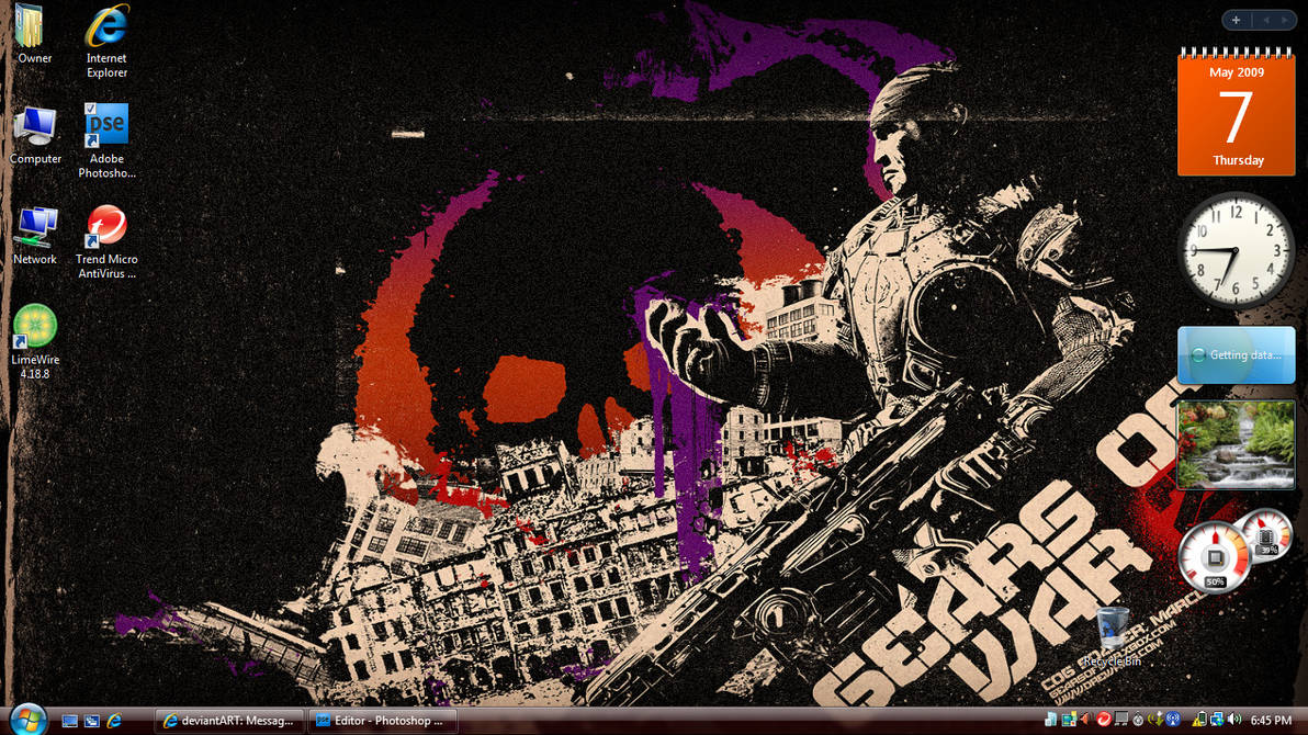 My New Gears Wallpaper