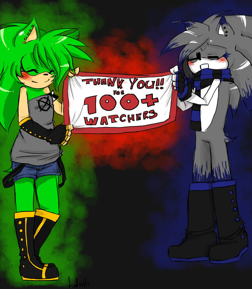 100+ WATCHERS THANK YOU SO MUCH