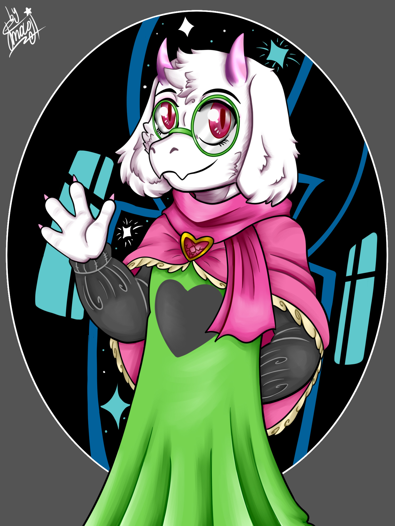 Deltarune: Ralsei by ImagiAndrew on DeviantArt