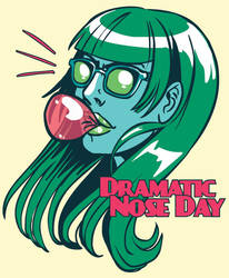 Dramatic Nose Day Threadless Sub