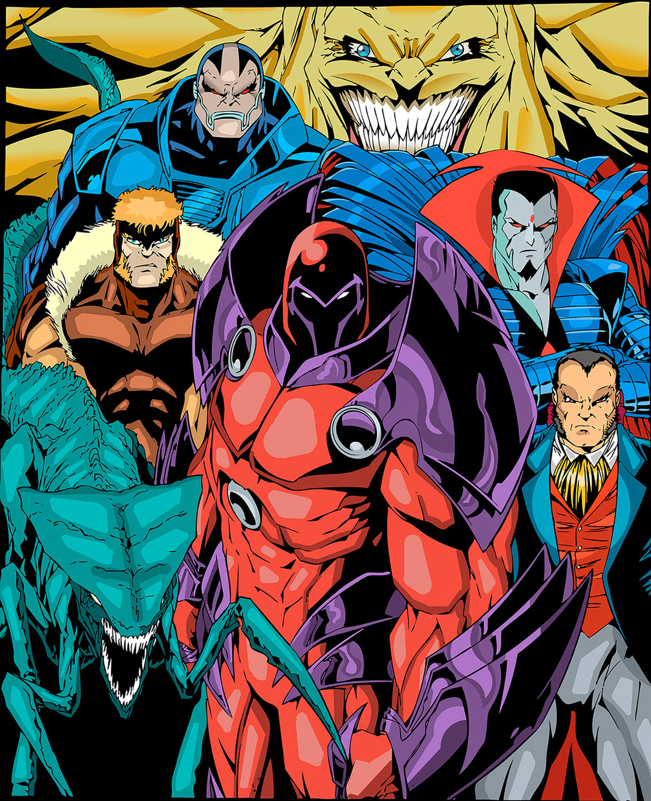 X Men Bad Guys By SpikeHDI On DeviantArt x-men-bad-guys-by-spikehdi-on-deviantart