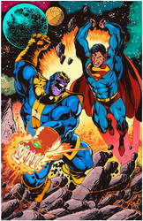 Thanos vs Superman