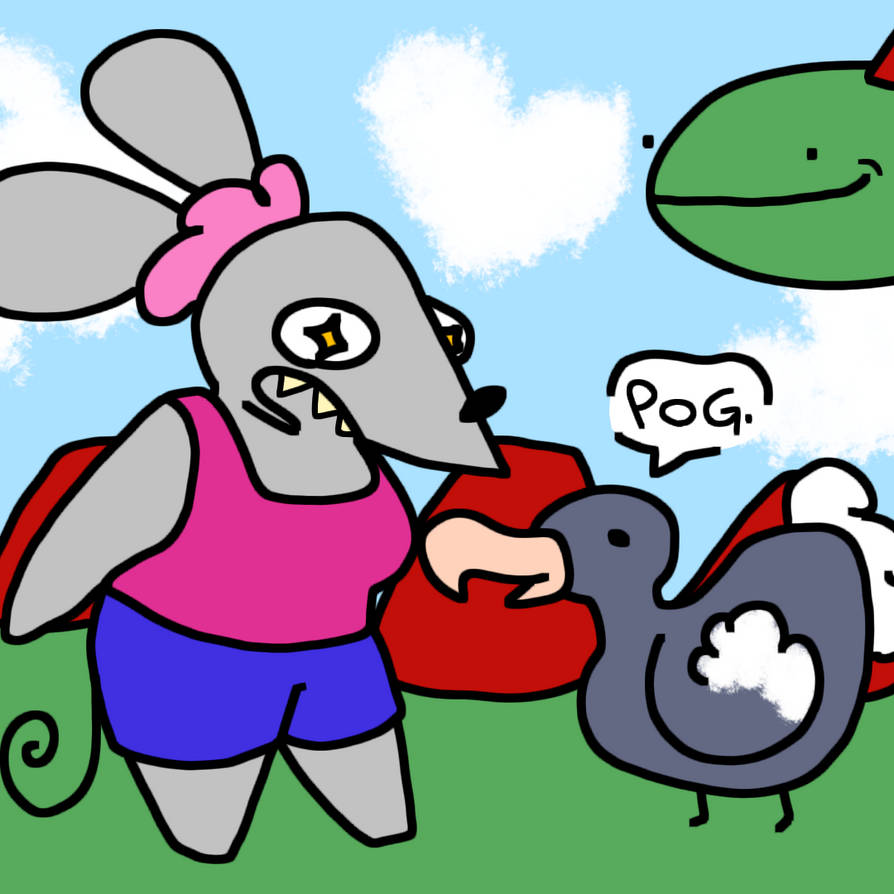 Dodo Pog by partyratspartyart on DeviantArt