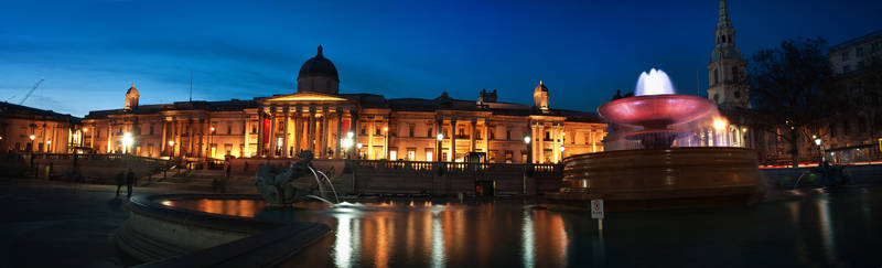 Trafalgar Square Panorama