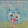 Gumball being cute