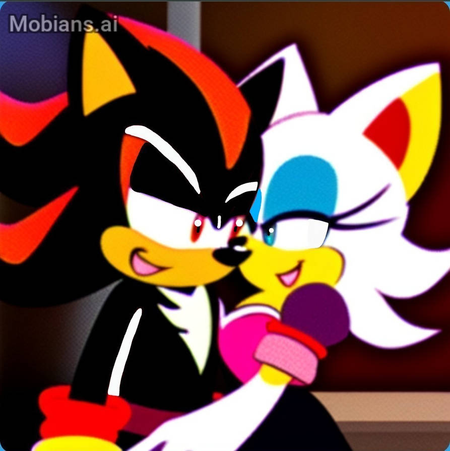 Shadow X Rohan Shadow x Rouge by Darklittlemonster on DeviantArt