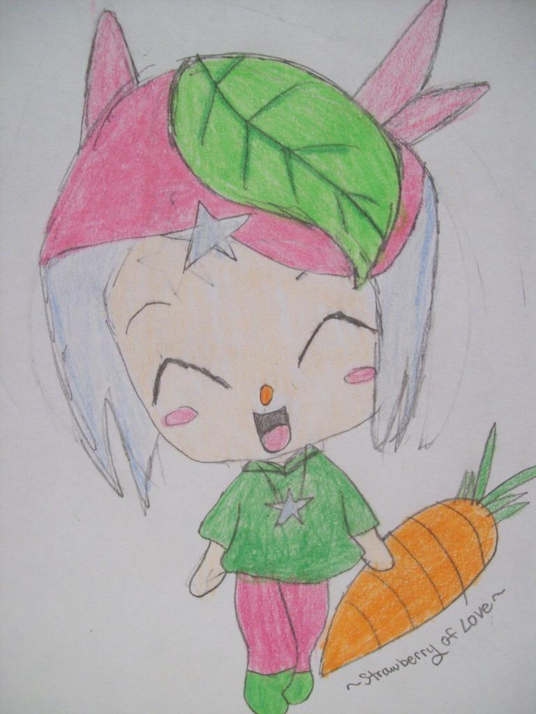 Cute Lil Chibi Carrot