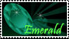 Emerald Birthstone Stamp by Strawberry-of-Love