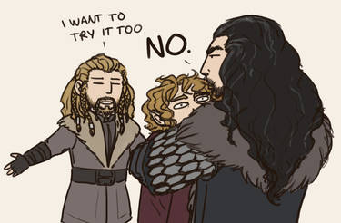 sharing is caring, thorin