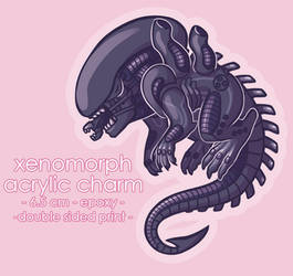 Xenomorph acrylic charm - preorders