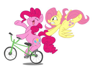 Pinkie and Fluttershy's Joy Ride
